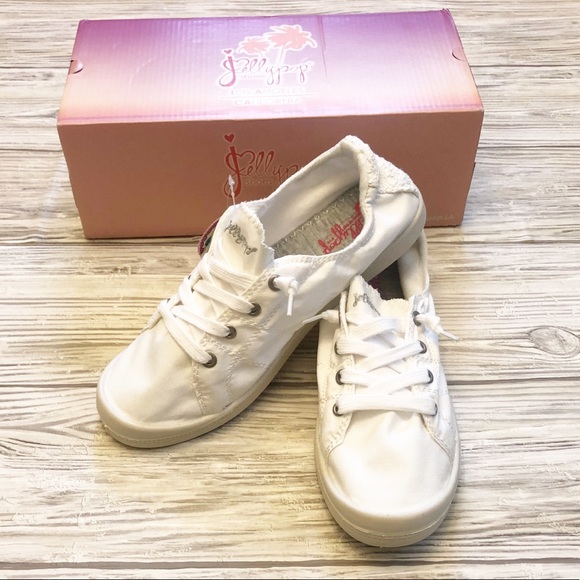 jellypop white shoes